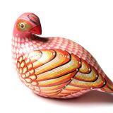 Mexican bird in signed papier-mâché, 70s