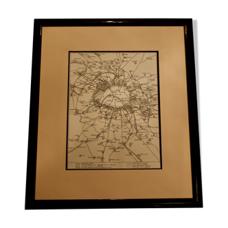 Le développement des moyens de transports en Région Parisienne 1928