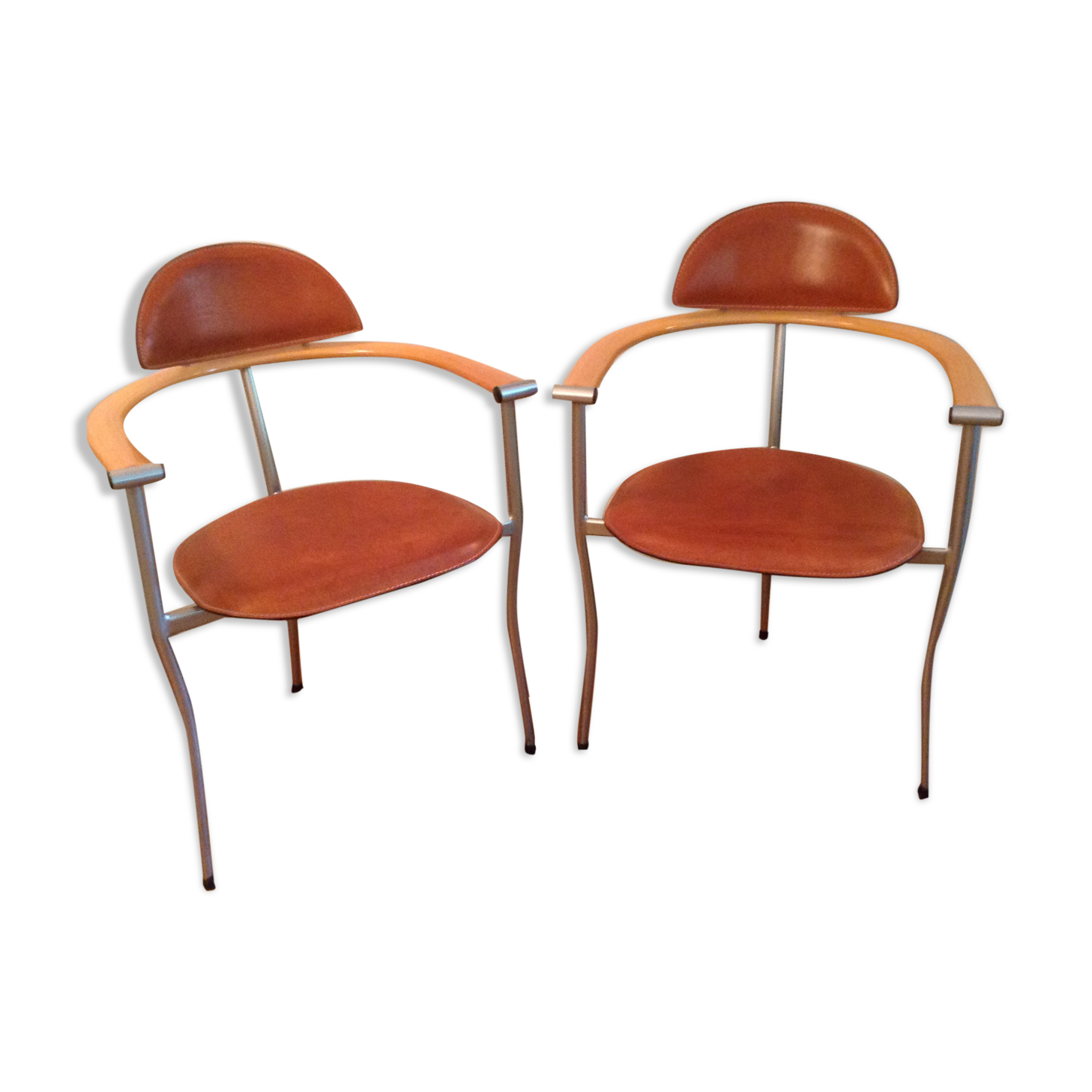 Pair of Stilleto Marilyn Arrben Chairs