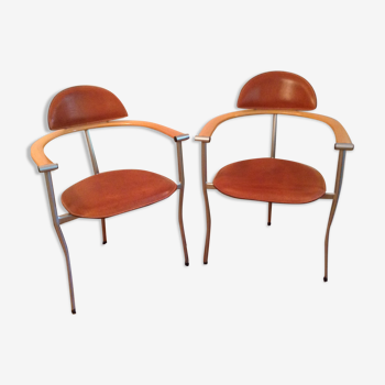 Pair of Stilleto Marilyn Arrben Chairs