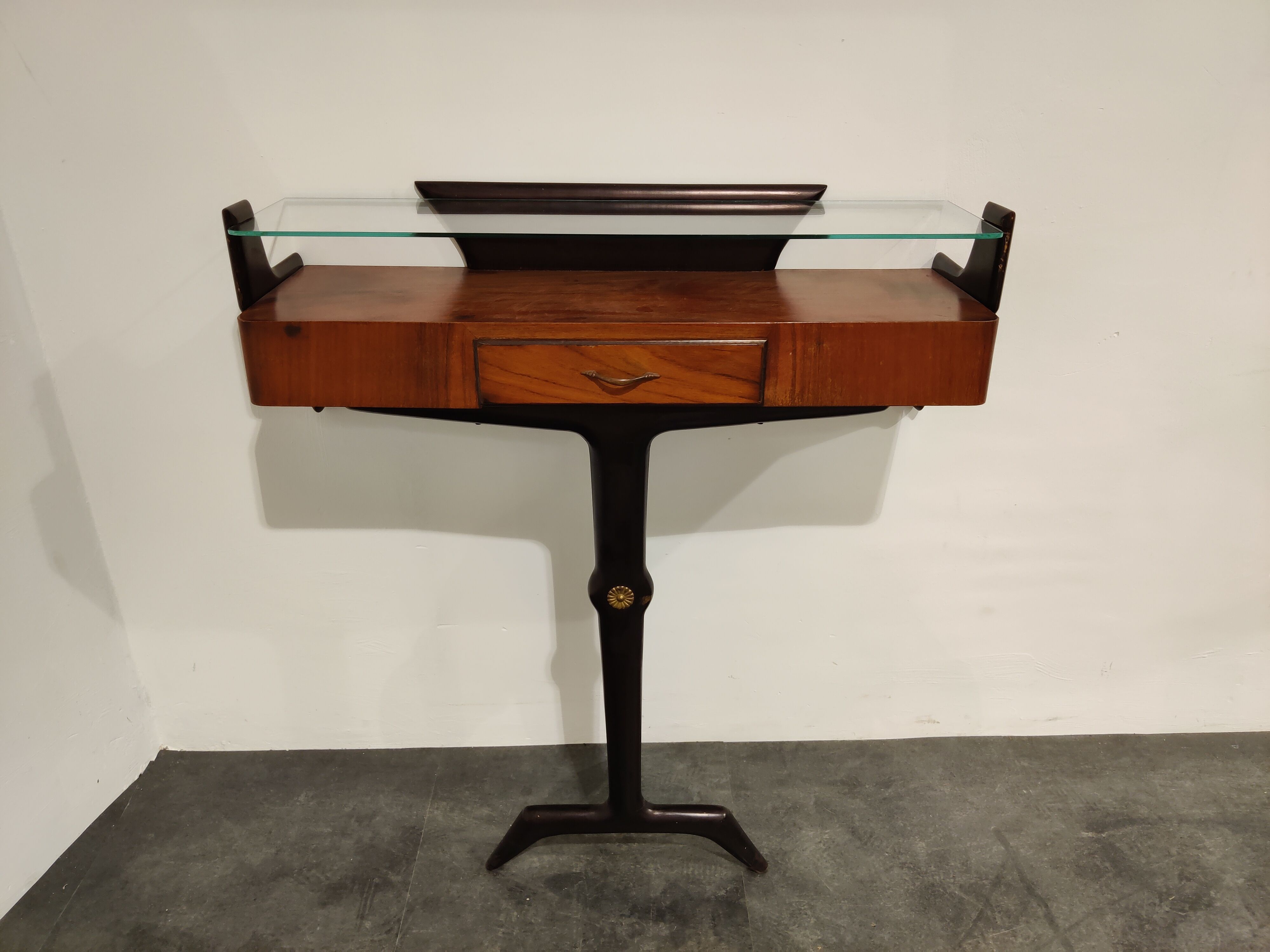 Mid century italian console table 1950s