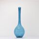 Blue Scandinavian tulip vase 1960