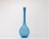 Blue Scandinavian tulip vase 1960