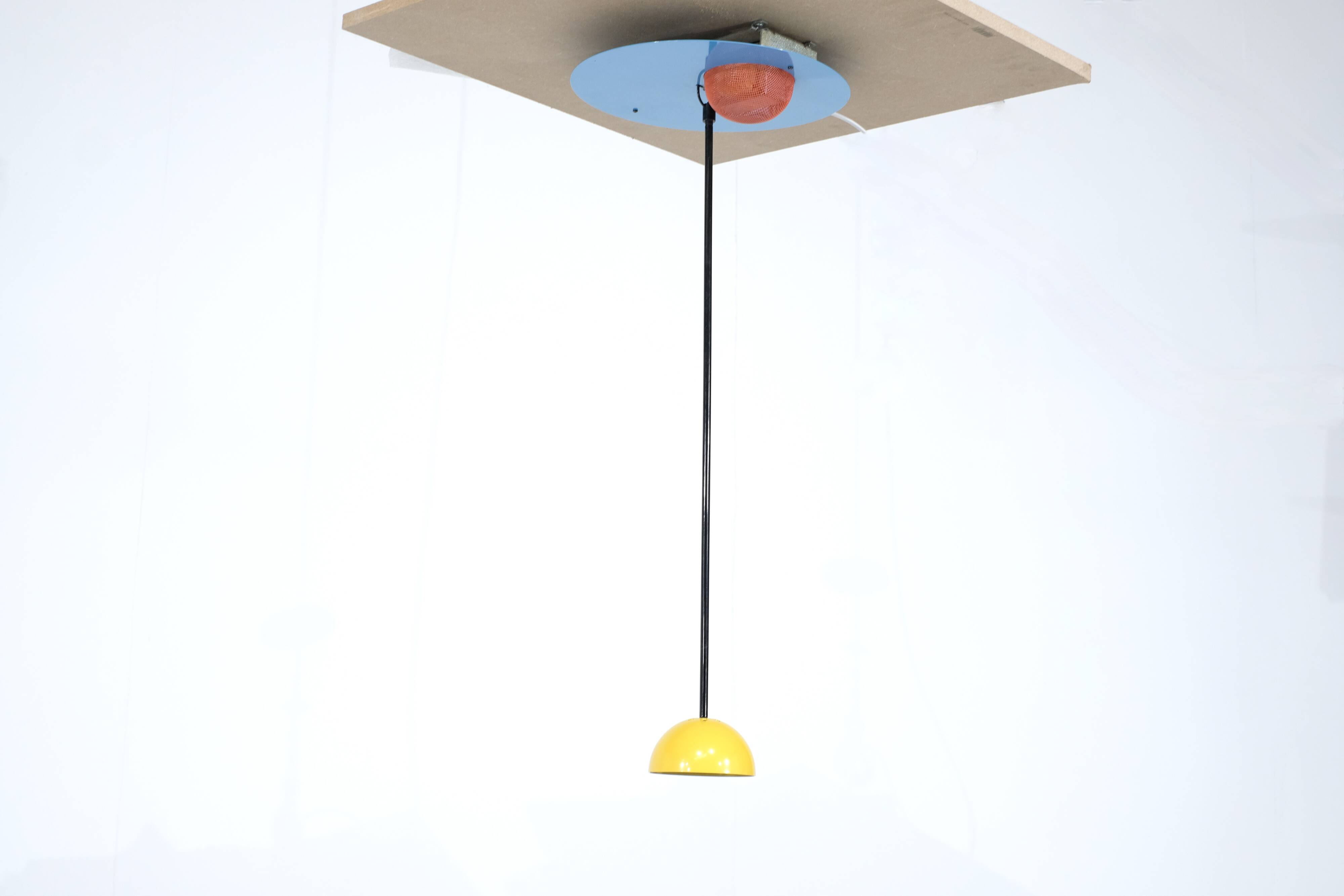 Alesia pendant lamp by Carlo Forcoloni for Artemide - 1980s