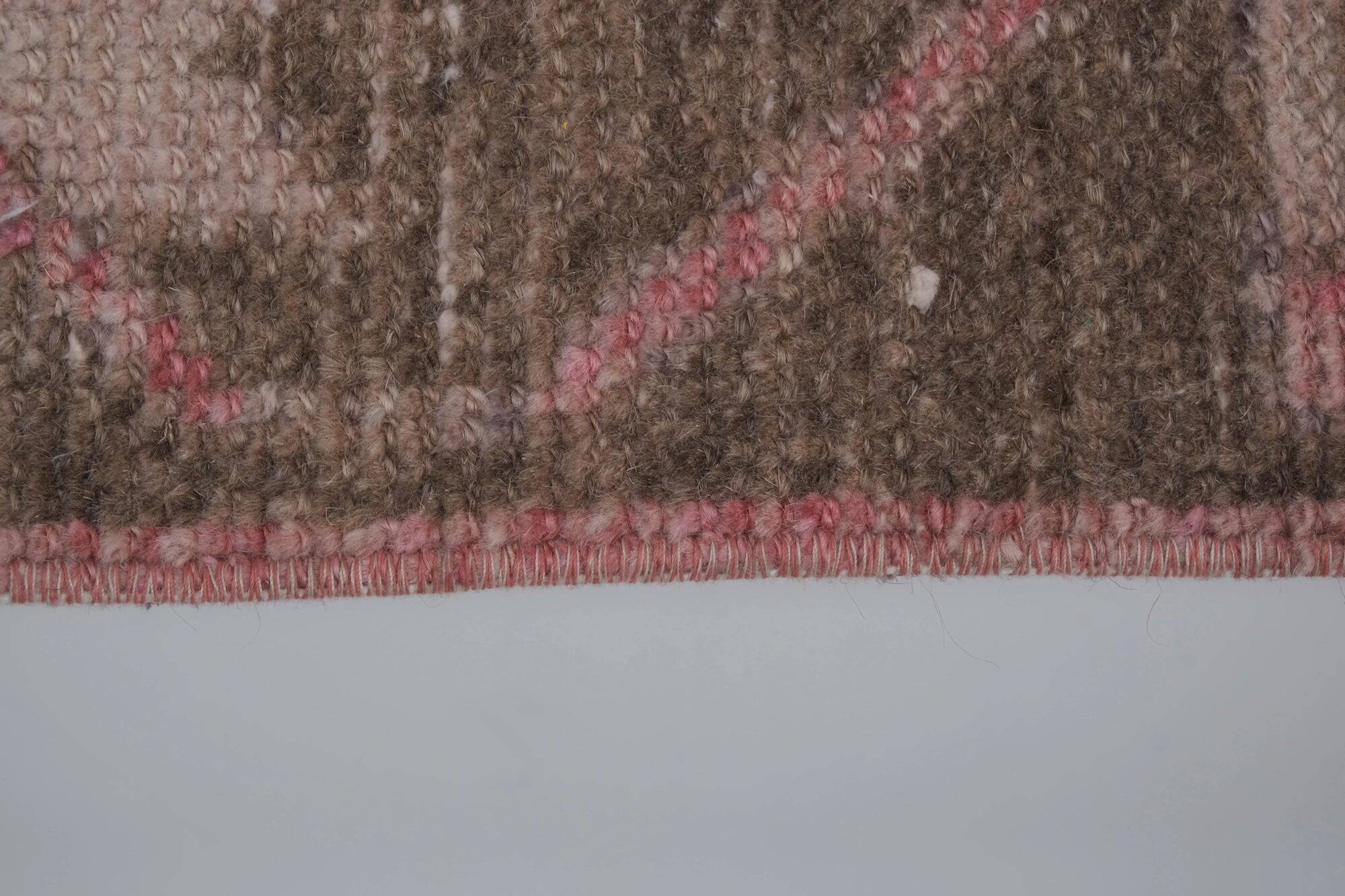 Vintage Turkish hallway rug 67x470 cm