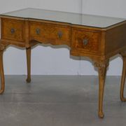 Console Burr Walnut Art Deco Denby & Spinks Breakfront