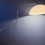 Space age snake floor lamp