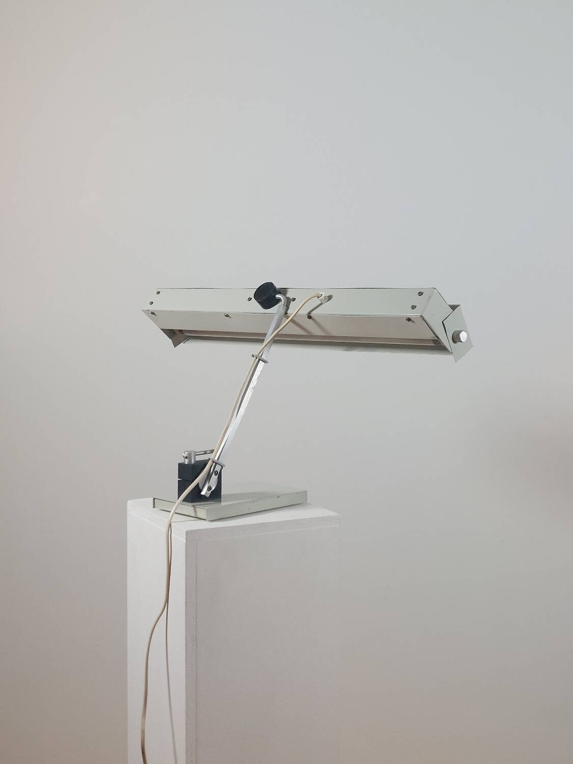 XXL vintage metal desk lamp by Klaus Musinowski GDR