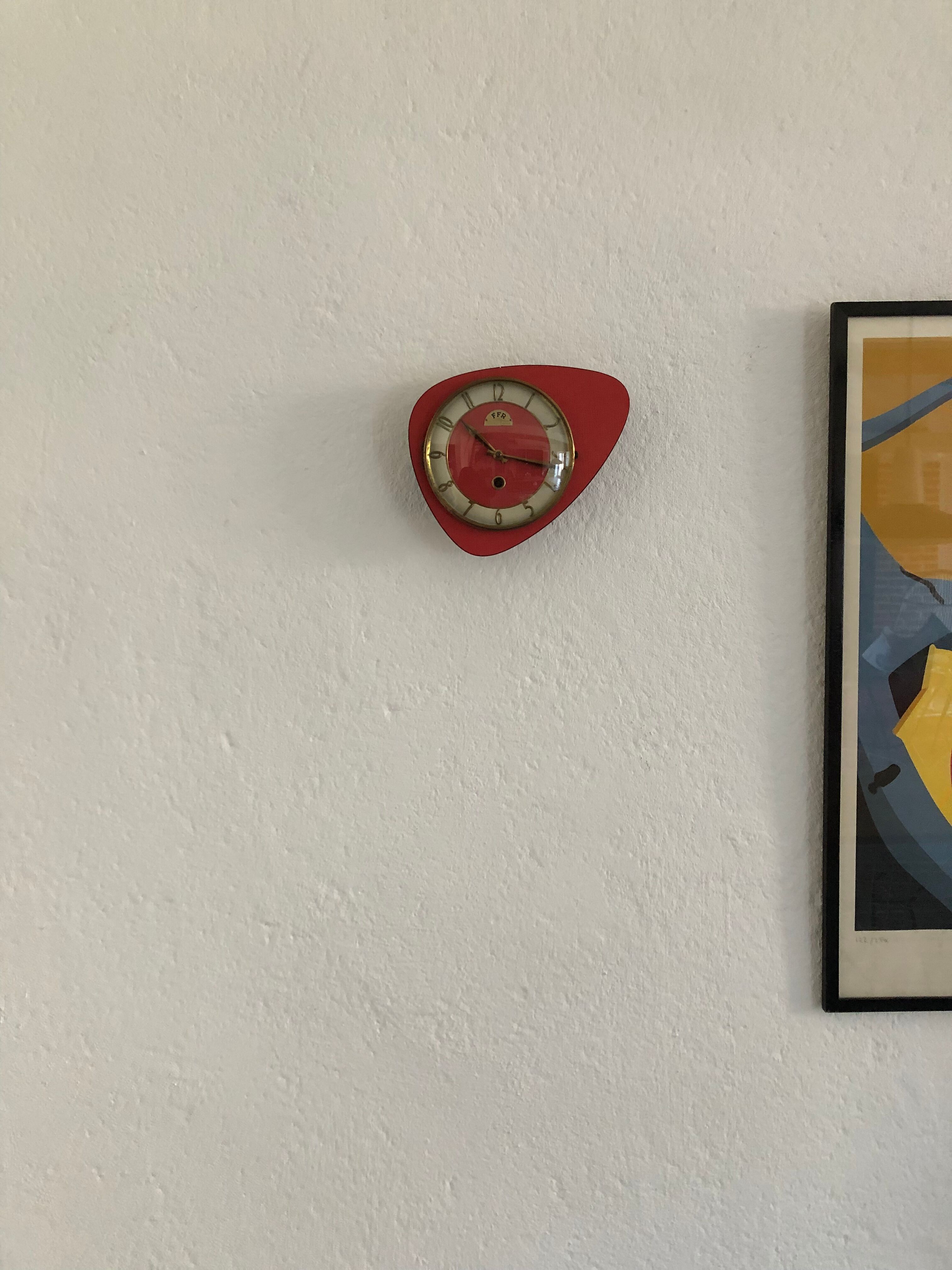 Free Formica pendant clock