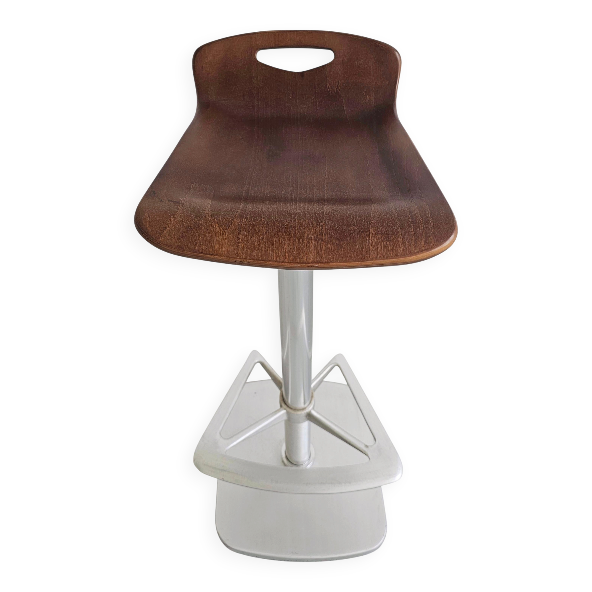 Postmodern pair of bar stools Indecasa by Joan Casas from the 1980s.