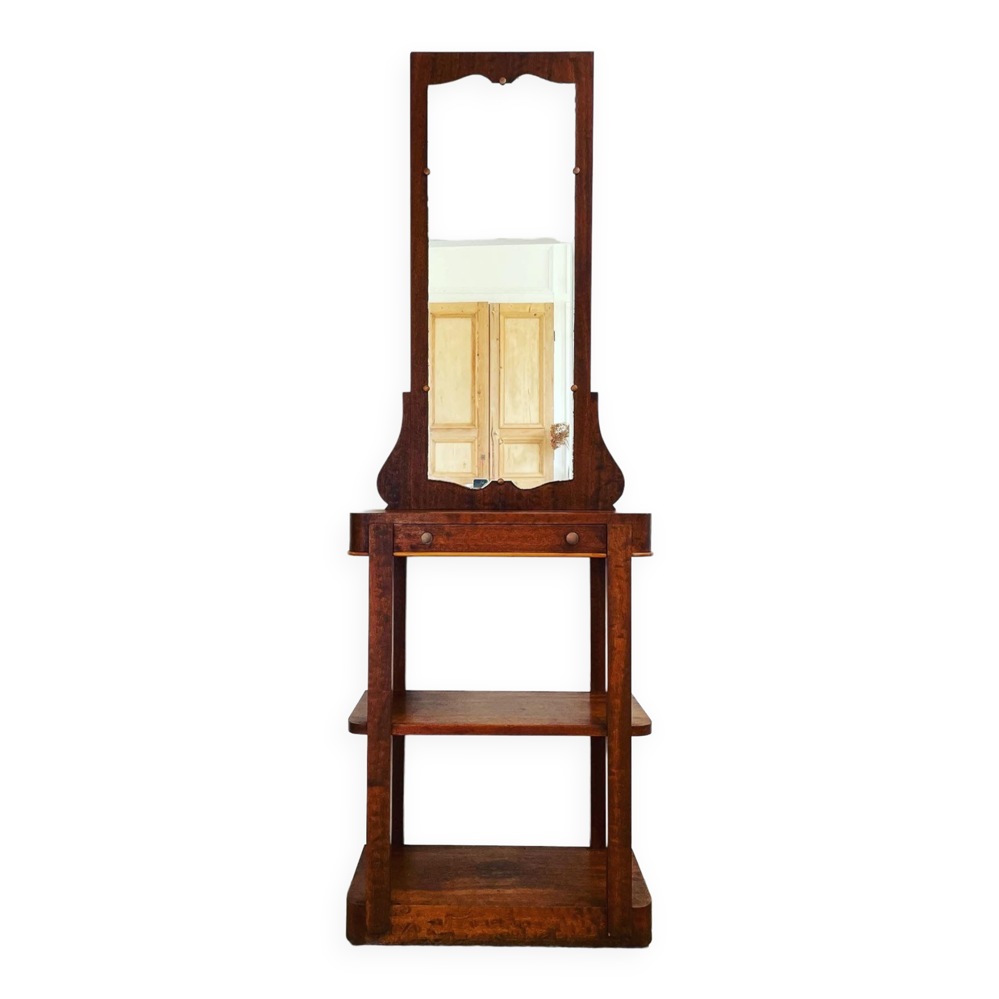 Console et son miroir vers 1930