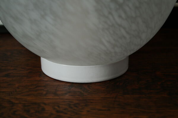 Lampe oeuf de Vianne en verre vintage