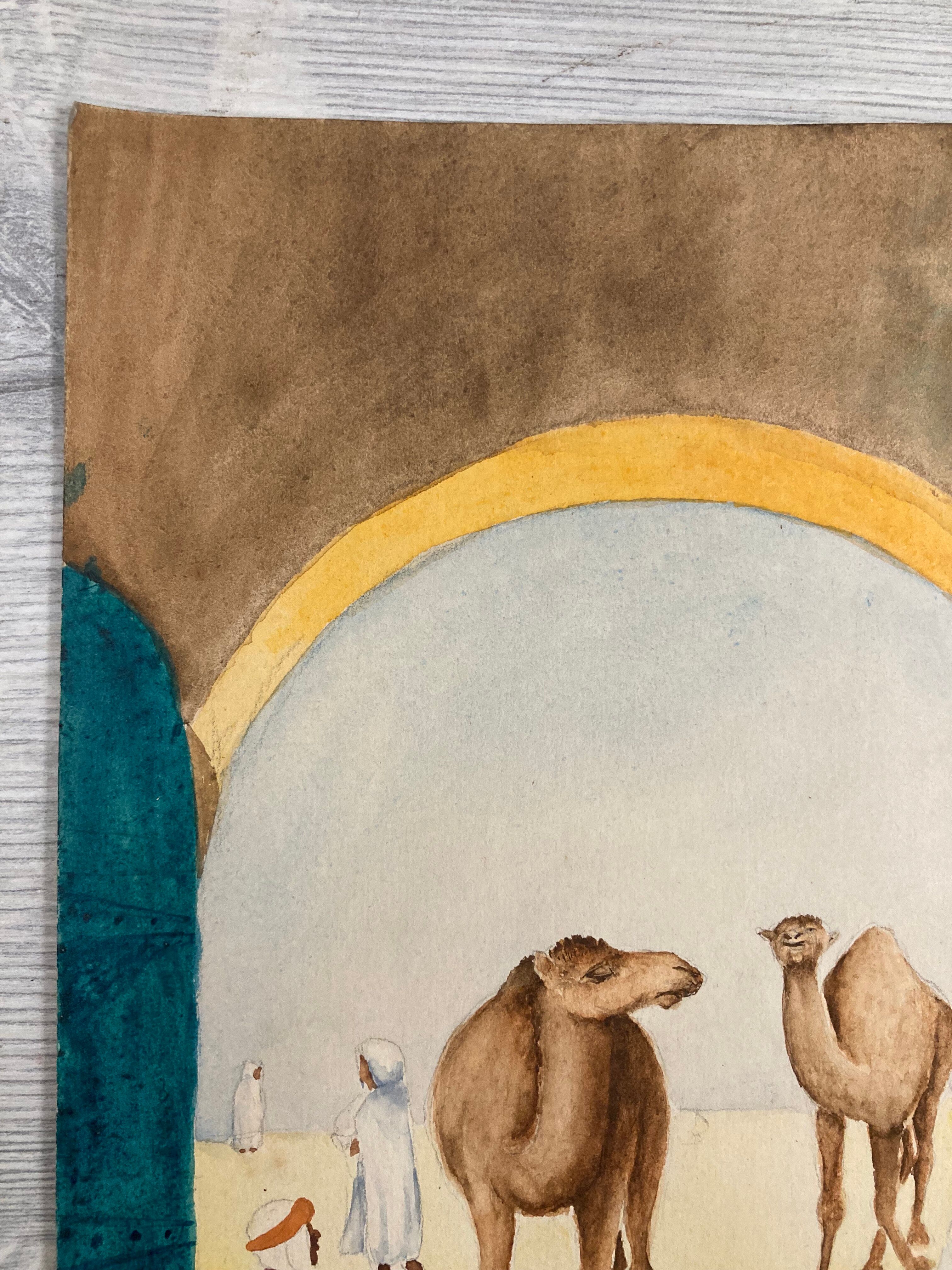 Aquarelle vintage
