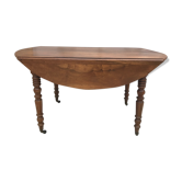Table ovale à rabats