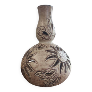 Pied de lampe en céramique