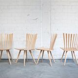 Lot de 4 chaises de salon mikado par Foersom & Hiort-Lorenzen pour Fredericia, 1999