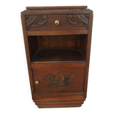 Wooden bedside table from the 20s_25
