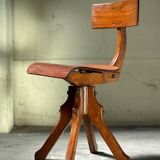 Industrial wooden chair 1920s