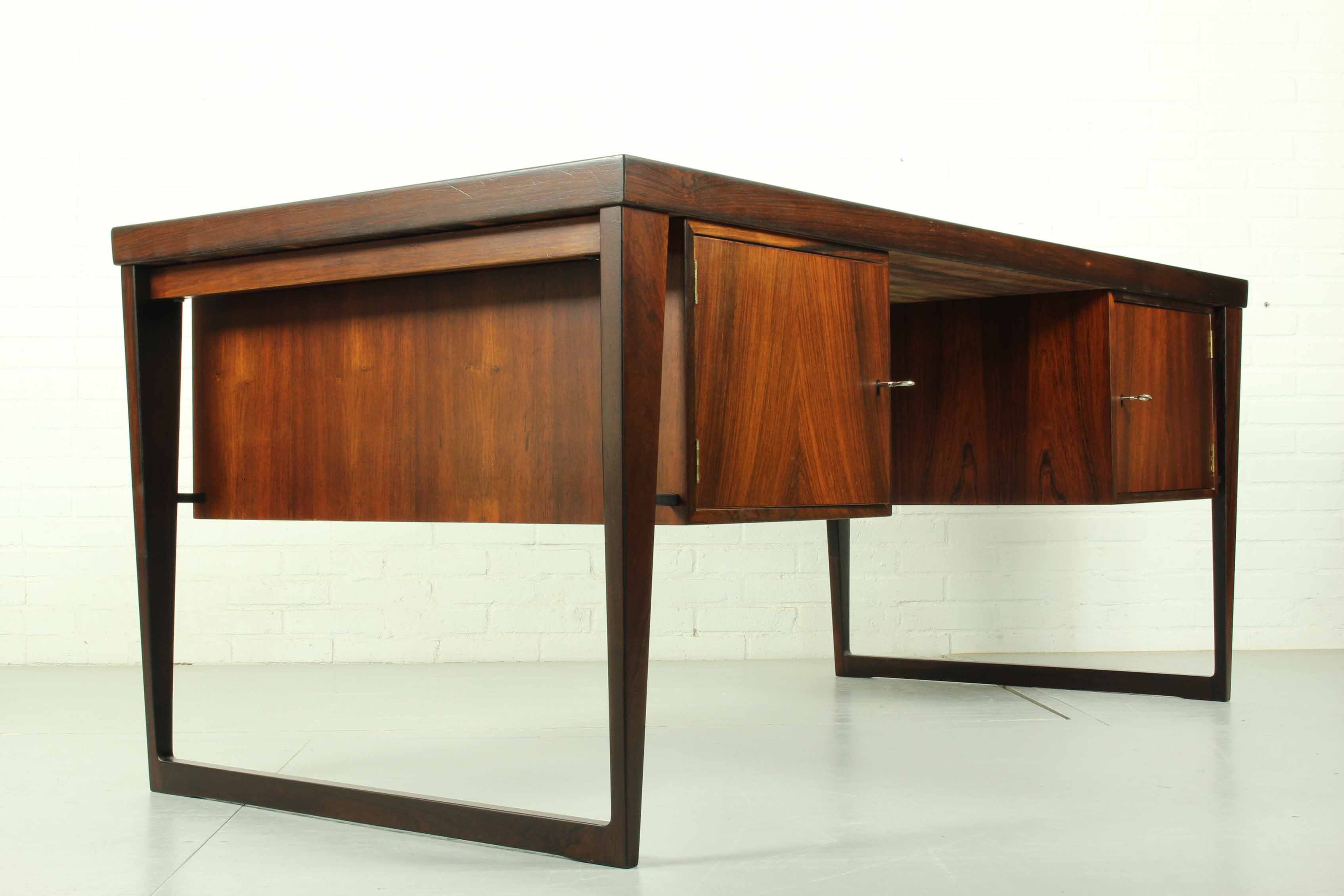 Bureau en palissandre du milieu du siècle par Kai Kristiansen