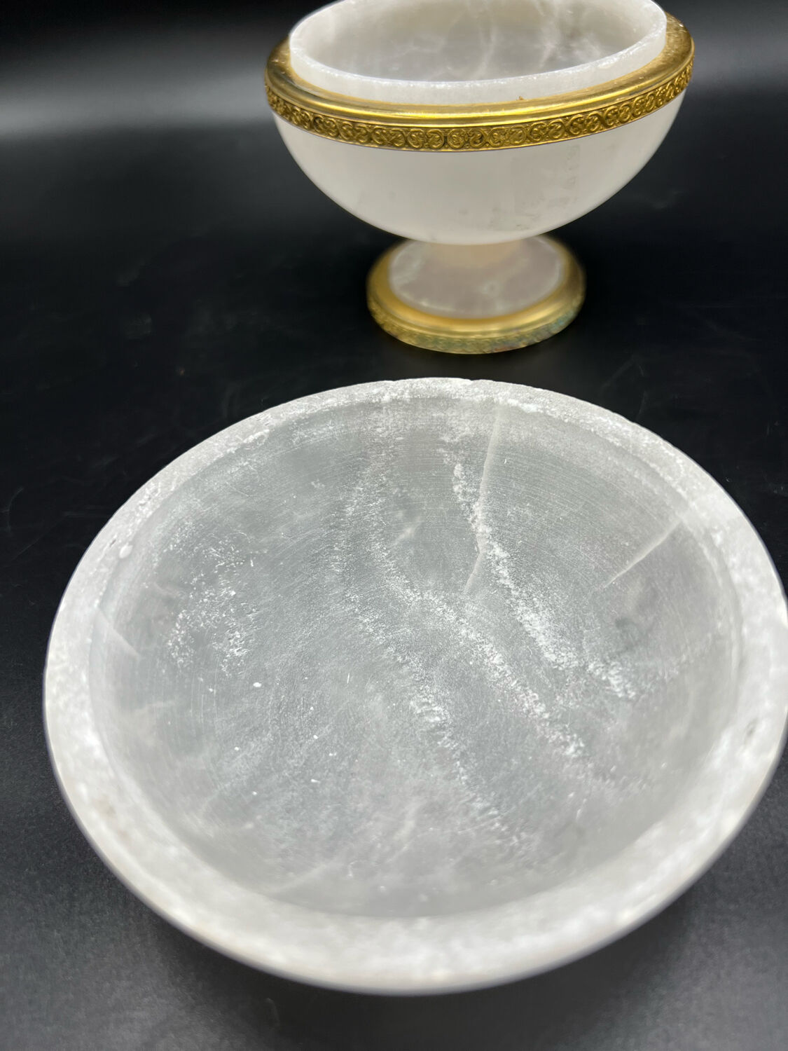 Vintage alabaster box