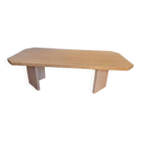 Travertine coffee table