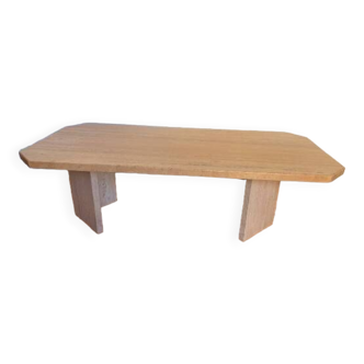 Travertine coffee table