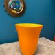 Vase orange Carlo Nason murano