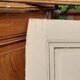Low wall panelling 8.65m panelled with mouldings wainscoting skirting.