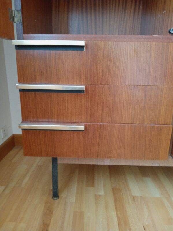 Vintage 3-door wardrobe