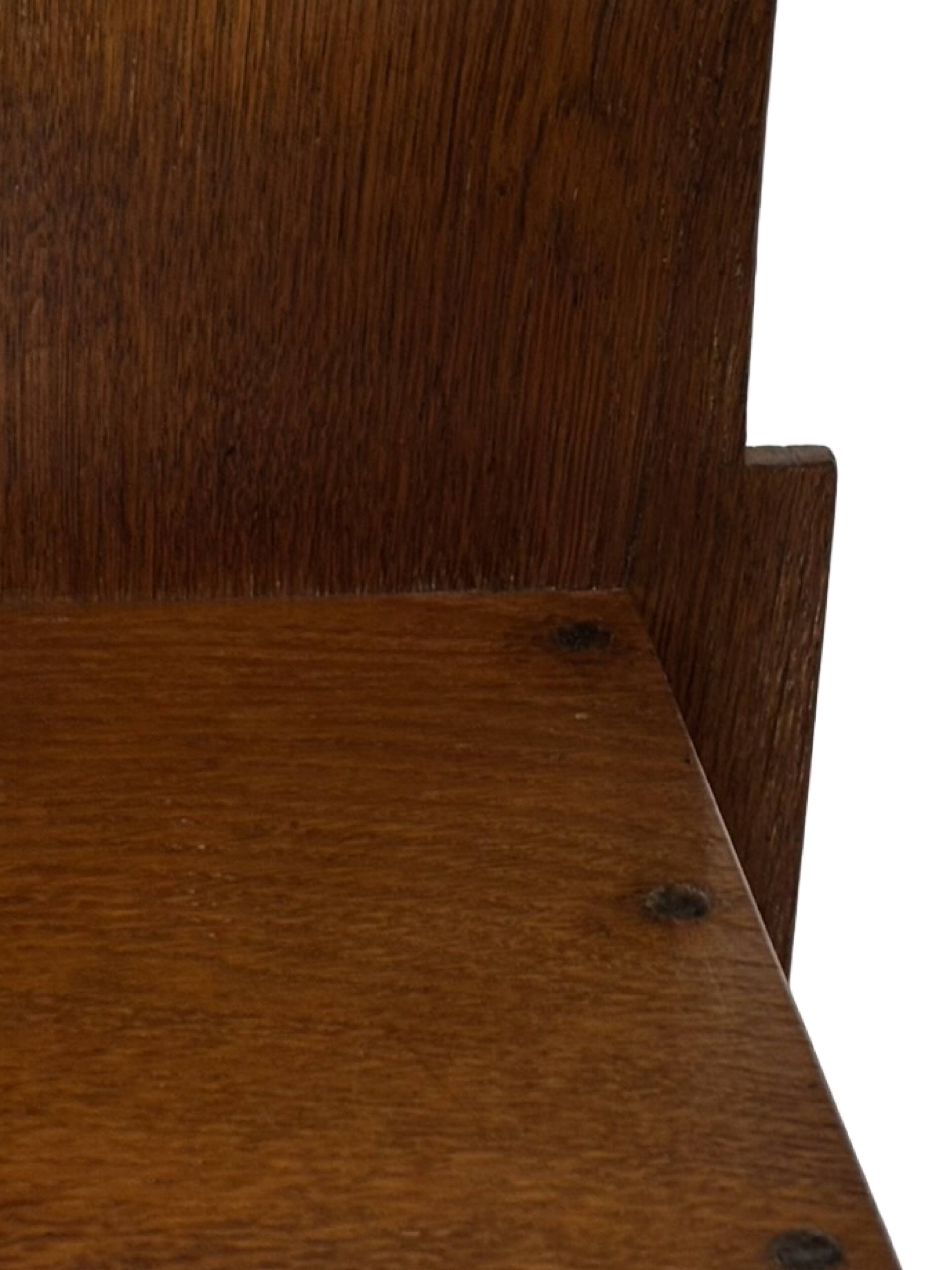 Art Deco wooden wall shelve rack in oak minimalist design