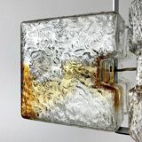 Sculpture Cube Design cut by Toni Zuccheri for Veart, Italy, 1970s