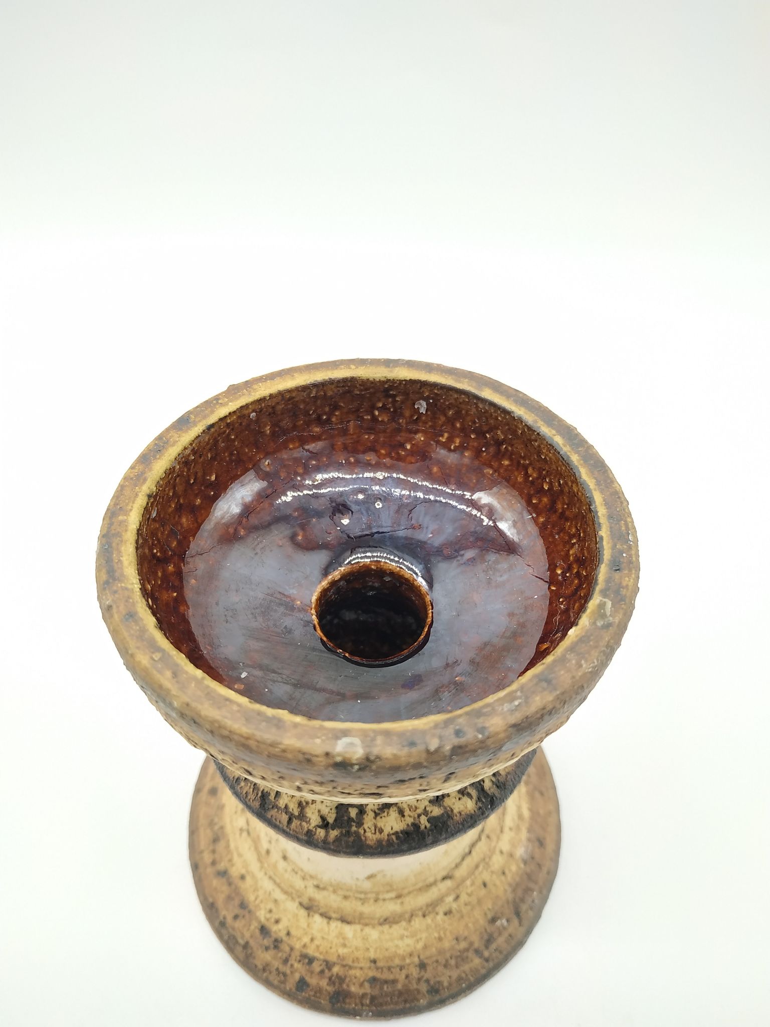 Scandinavian sandstone candle holder by Brigitte andrzejak