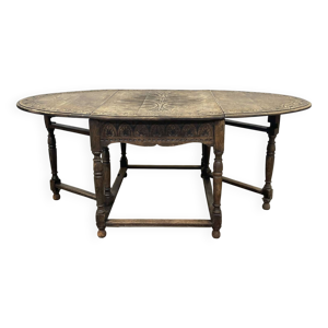 Table anglaise à abattants