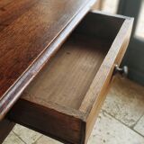 Table d'appoint en chêne du début du 20ème siècle