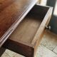 Early 20th century oak side table