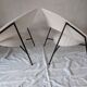 Pair of Saturn armchairs by Geneviève Dangles and Christian Defrance.