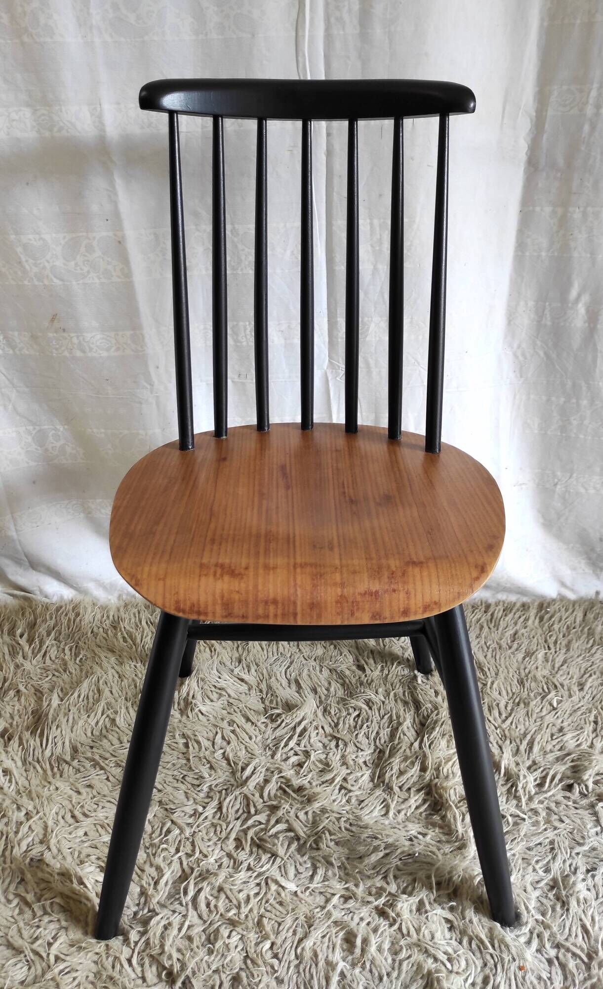Set of 4 Scandinavian chairs Fanett by Ilmari Tapiovaara – 60s