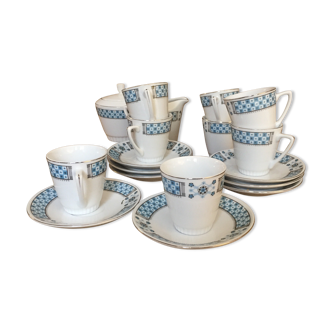 Coffee service China, 18 pieces