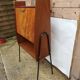 Meuble secrétaire vintage pieds compas