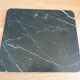 Black and white marble centerpiece top