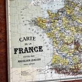Vintage France map puzzle
