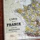 Vintage France map puzzle