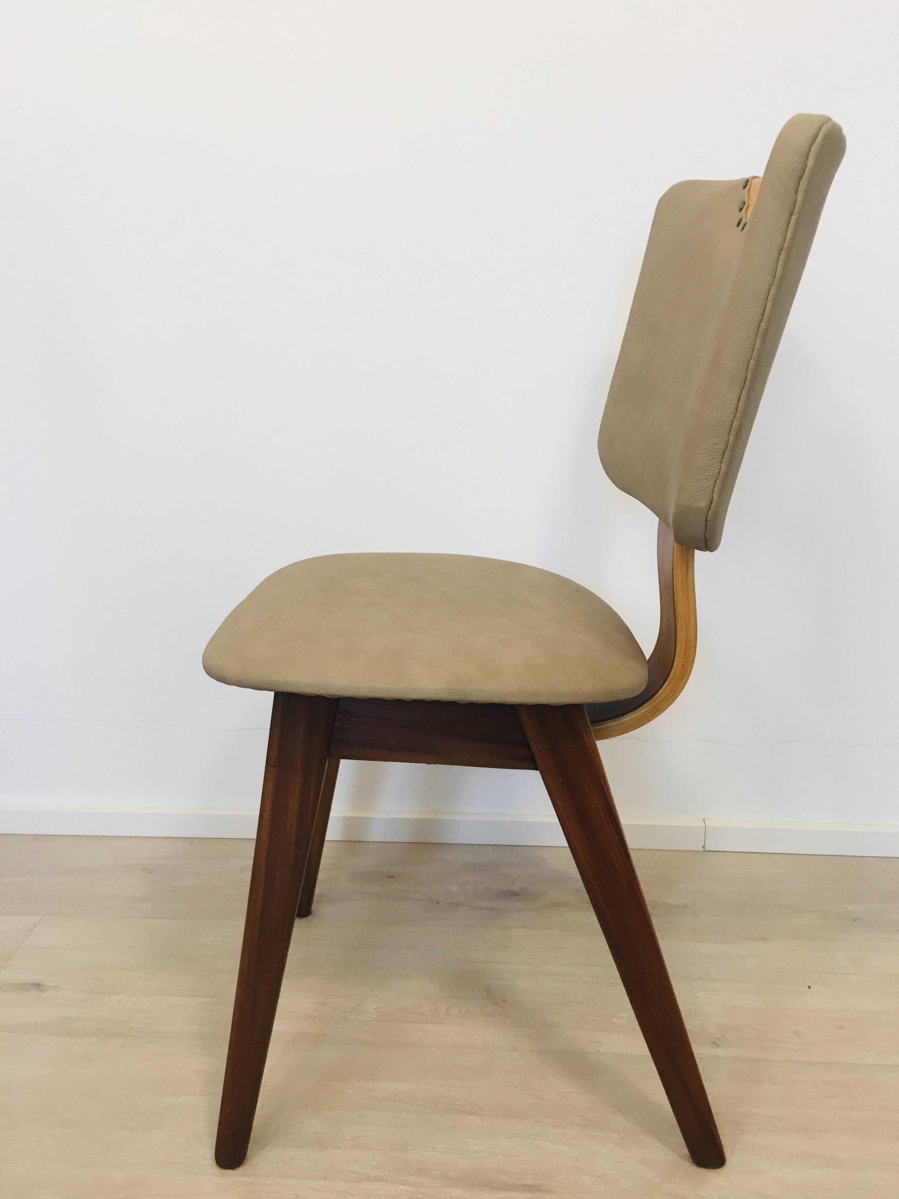 Vintage Teak Dining Chair, Netherlands 1970s