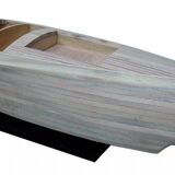 Stan Craft Torpedo 65cm wooden boat model