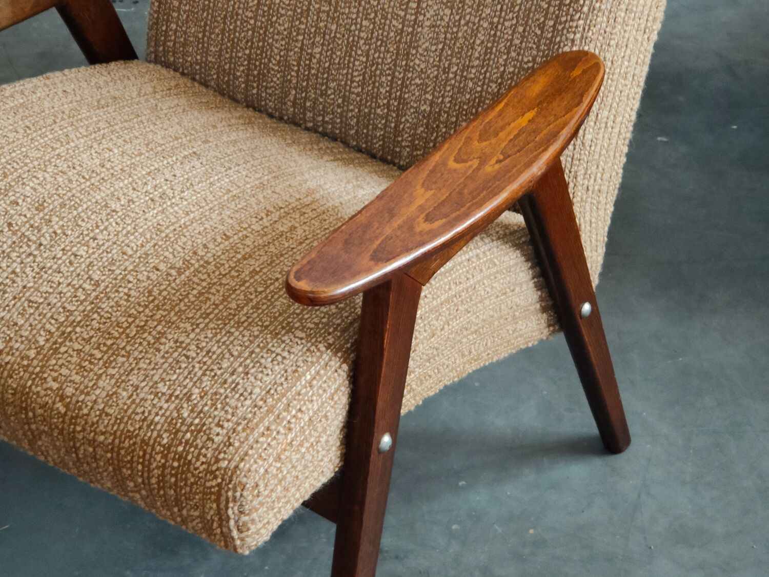 Pair of armchairs by Jaroslav Smidek for TON (Thonet)1960