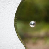 Art Deco mirror, wall mirror, cloud mirror, beveled mirror