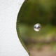 Art Deco mirror, wall mirror, cloud mirror, beveled mirror