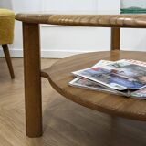 Vintage oak coffee table designed by G-Plan