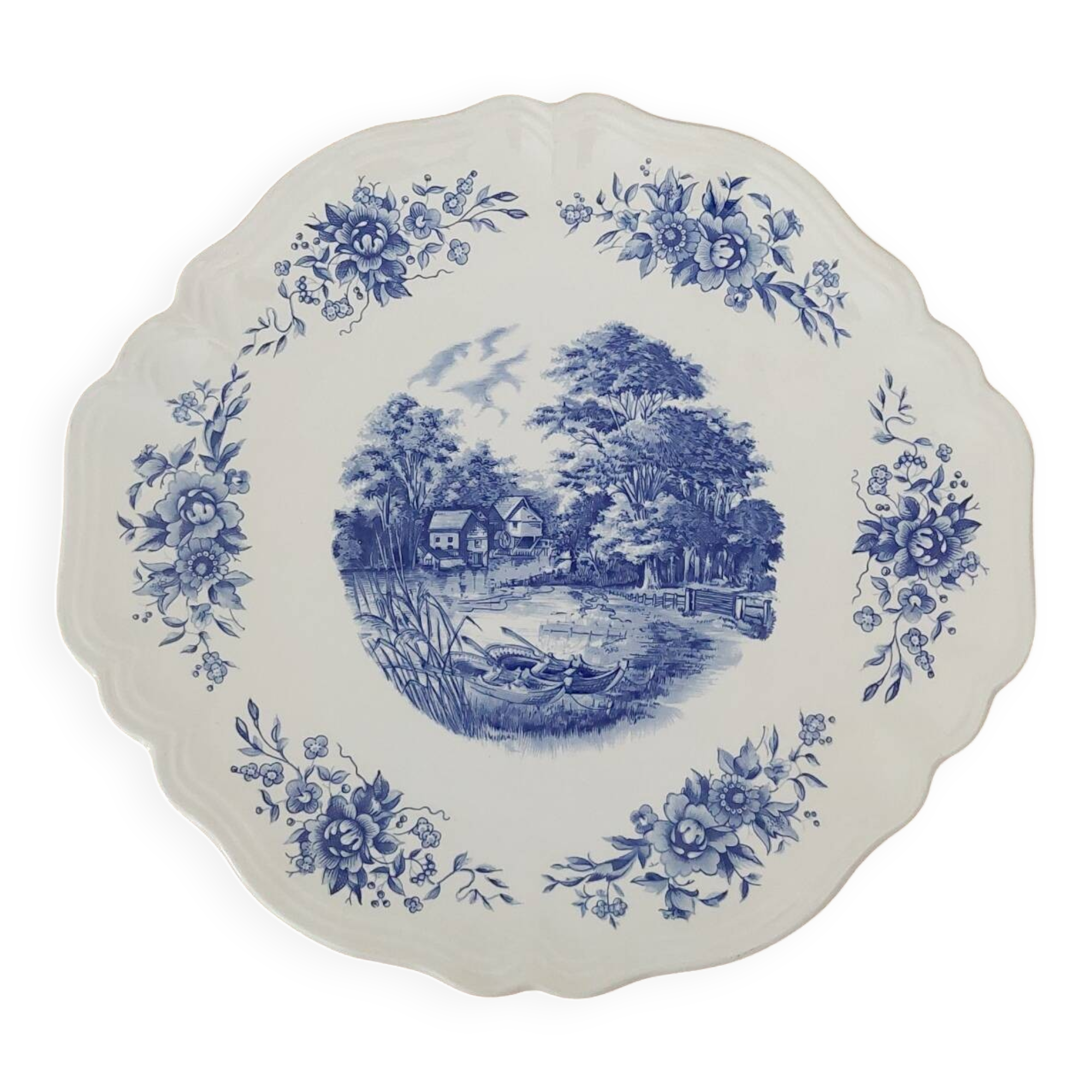 Sarreguemines Romantic model pie dish