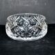 Saint-Louis bowl with whipped cream in cut crystal, signed.